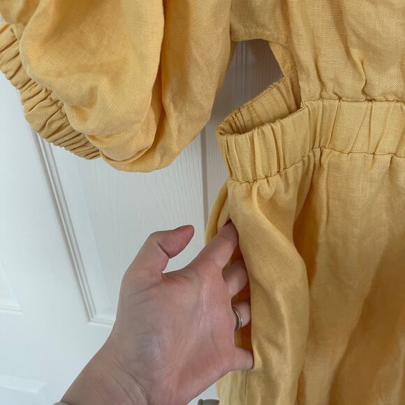 Sovere Noble Mini Dress in Buttercup - Picture 6 of 9